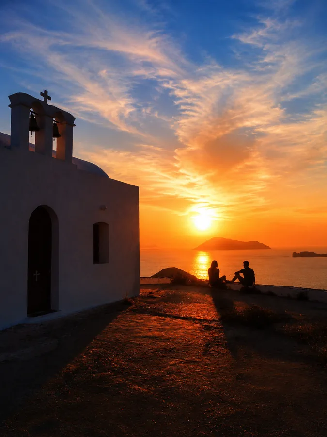 Sunset from the Kastro
